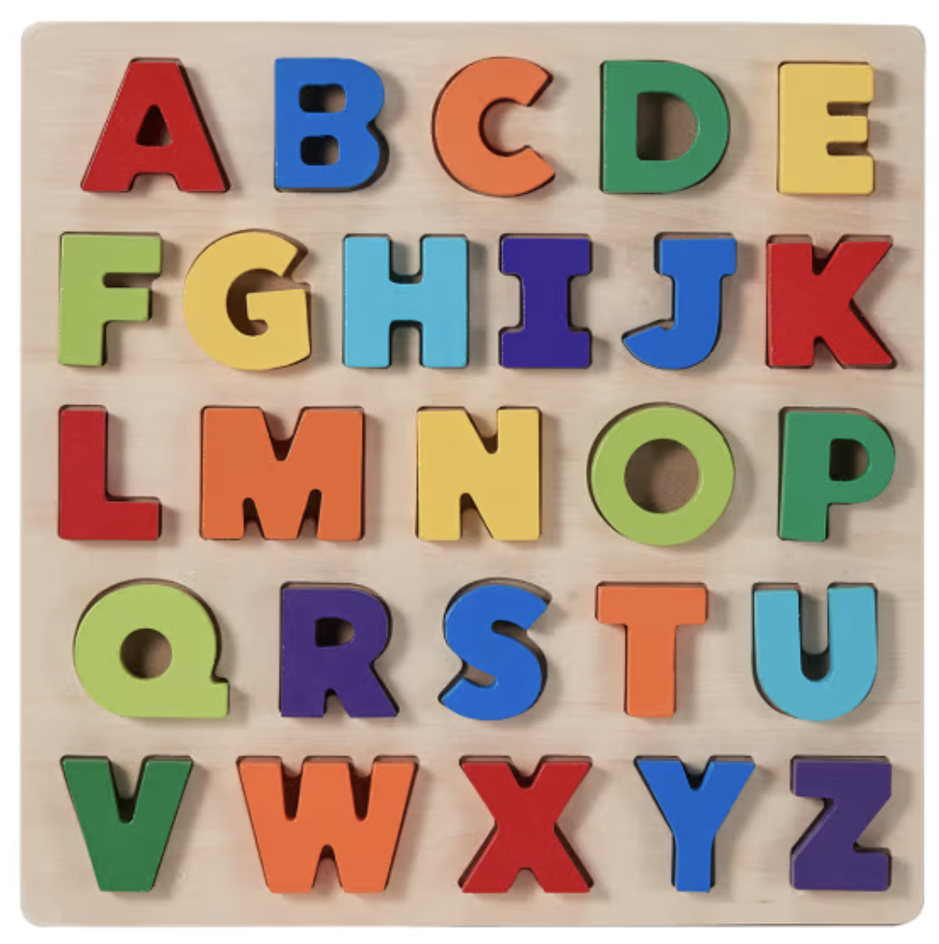 Learn the Alphabet Chunky Wooden Puzzle